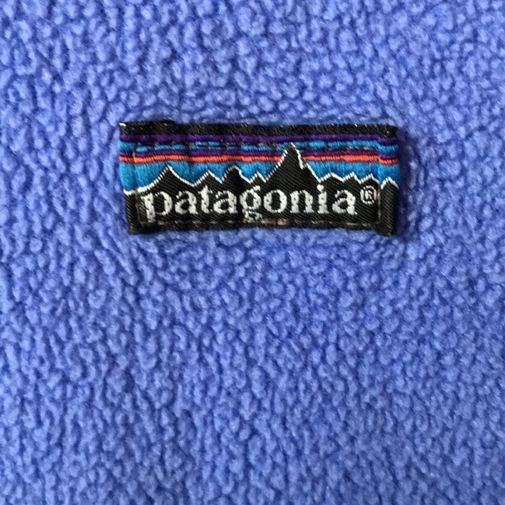 Vintage Blue Patagonia Jacket Size 11/12 - Picture 2 of 6